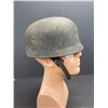 Image 2 : WW2 WWII German Paratrooper Helmut Original with Replacement Liner and Chin Strap 7.25" 70 cm Approx