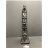 Image 1 : Black Totem Resin 19.5" Height Boma Canada Marked Heavy