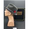 Image 1 : Vintage Fedora Size 7.18 with Hat Box