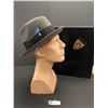 Image 1 : Vintage Fedora Size 7.18  with Hat Box Churchill Ltd