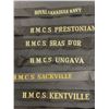 Image 3 : Nice Military Lot of HMCS Canadian Tallies