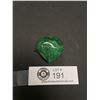 Image 1 : Polished Rough Mineral Emerald 175.65ct 40 x 37 x 20mm Heart Cut Brazil Untreated