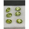 Image 2 : Natural Peridot 3.00ct 6 x 4mm Calibrated For Jewellery Oval Cut VVS Brazil Untreated