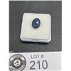 Image 2 : Blue Sapphire 5.29ct 11.09 x 8.71 x 4.99mm Oval Cut Madagascar Untreated