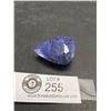 Image 2 : Polished Rough Mineral Sapphire 232.50ct 45 x 33 x 21mm Pear Cut Madagascar Untreated