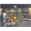 Image 1 : Lot of Vintage Canadian Military Patches Badges Etc