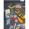 Image 2 : Lot of Vintage Canadian Military Patches Badges Etc