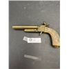 Image 2 : Cap and Ball Replica Gold Inlay Double Barrel Hidden Triggers NOT A REAL GUN