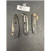 Image 1 : Nice Lot fo 3 Folding Pocket Knives