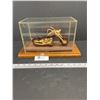 Image 1 : Custom Wood Harley Davidson in Museum Case 12" W