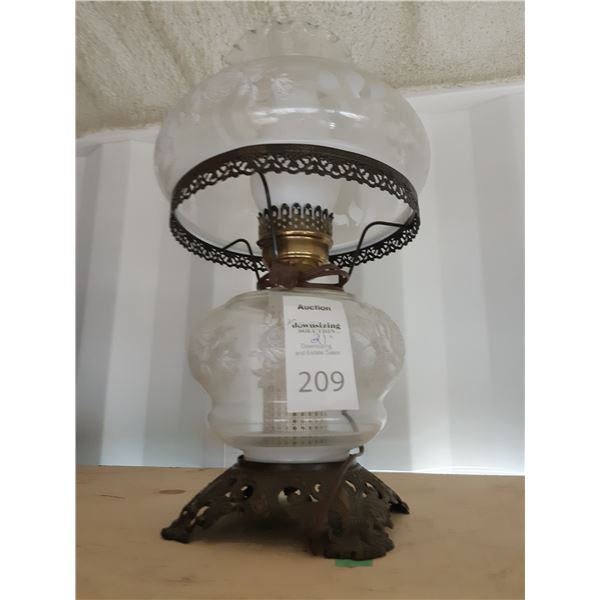 Antique Lamp Cat A