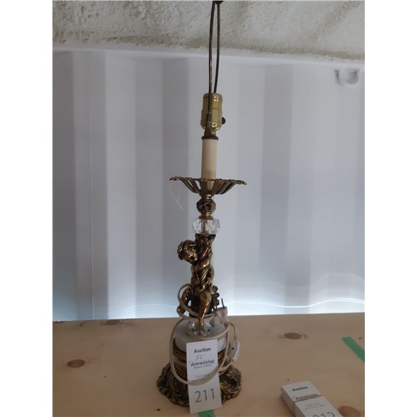 Brass lamp Cat A