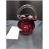 Image 1 : Cranberry Glass Cat A