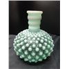 Image 2 : Blueish white Hobnail vase or bottle Cat A