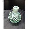 Image 3 : Blueish white Hobnail vase or bottle Cat A