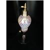 Image 2 : Antique Pink Opalescent Glass Perfume Atomizer Cat A