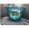 Image 3 : Indiana Irridescent Grape Carnival Glass Punchbowl Set Cat A