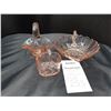 Image 1 : Assortment of Pink Glass Cat A
