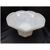 Image 3 : White glass footed Dish Cat A