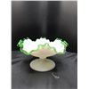Image 4 : Fenton Glass footed dish Cat A