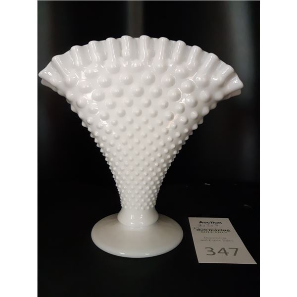 Hobnail Fan Vase Cat A