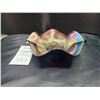Image 1 : Carnival Glass Dish Cat A