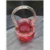 Image 3 : Cranberry Glass Cat B
