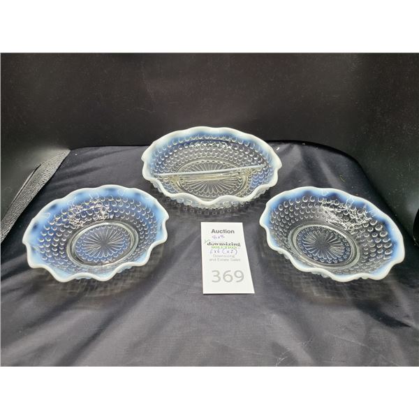 Hobnail Glass Dishes Cat B