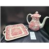 Image 1 : Mason's Vista Tray and a Coffee Pot Cat B