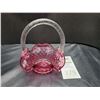 Image 1 : Cranberry Glass Cat B