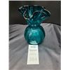 Image 1 : Blue Glass Vase Cat B