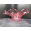 Image 3 : Cranberry Glass Bowl Cat B