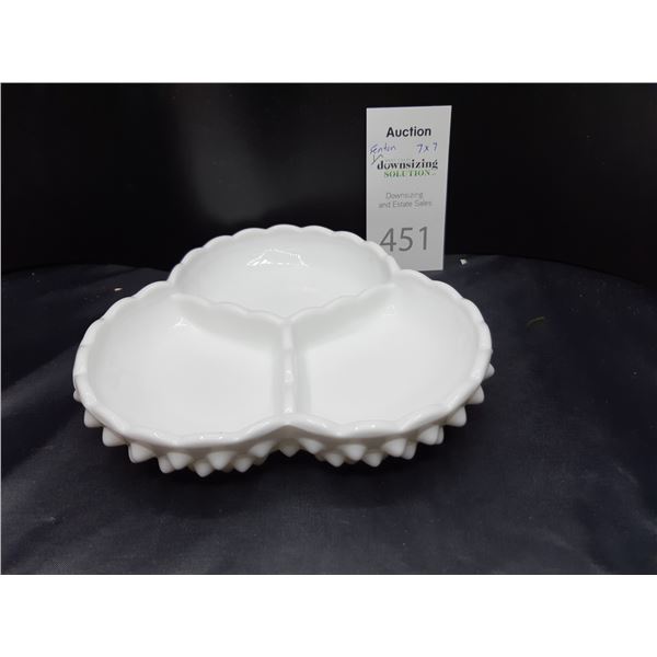 Fenton Hobnail Dish Cat B