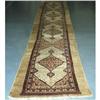 Image 1 : 1 KURDISH RUNNER 3'1"x 19'2" circa 1910  COND