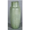Image 1 : 1 HAMPSHIRE POTTERY MAT GREEN VASE 12" high c