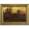 Image 1 : 1 JOHN J. ENNEKING Autumn Landscape at Sunset