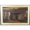 Image 1 : 1 EDWARD LAMSON HENRY Room Interior 12"x19" o