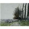 Image 2 : 1 CHARLES GRUPPE Shepard with Flock 16"x20" g