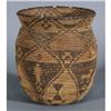 Image 1 : 1 APACHE OLLA BASKET 9 5/8" high, 8 1/4" diam