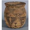 Image 1 : 1 APACHE OLLA BASKET 9 5/8" high, 8 1/4" diam