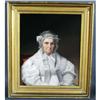 Image 1 : 1 AMERICAN SCHOOL portrait of lady with white