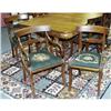 Image 1 : 1 SET OF 8 FEDERAL STYLE DINING CHAIRS each s
