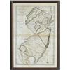 Image 1 : 1 MAP OF NEW JERSEY Samuel Lewis 18"x 12" cir