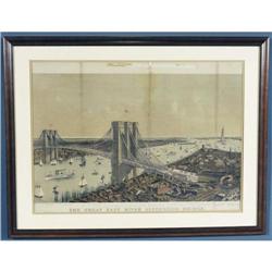 1 CURRIER & IVES The Grand Birds Eye View The