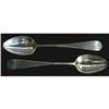 Image 1 : 1 PAIR OF SAMUEL BURT SILVER SERVING SPOONS e