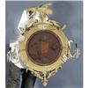 Image 2 : 1 CLASSICAL GILTWOOD CONVEX MIRROR surmounted