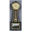 Image 1 : 1 FEDERAL BANJO CLOCK with stencil decoration
