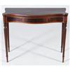 Image 1 : 1 FEDERAL MAHOGANY INLAID CARD TABLE with flu