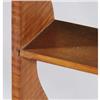 Image 2 : 1 FIGURED MAPLE HANGING WALL SHELF 21" wide,