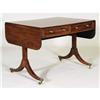 Image 1 : 1 REGENCY MAHOGANY SOFA TABLE 29" high, 30" d